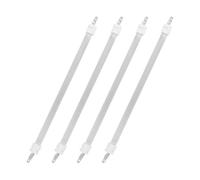 Parliky 4 Pièces Tube Chauffant Quartz pour Radiateur Électrique Élément De Remplacement pour Four De Rôtissage Et Chauffage Extérieur Installation Facile Chauffage Rapide Et Uniforme