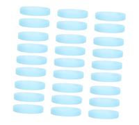 Parliky 40 Pièces bracelet pour hommes bracelet enfant dragonne qui brille dans le noir pour événements Sky-blue