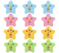 Parliky 40 pièces Jetons Récompense Plastique Étoile pour Garçon Fille Récompenses Comportement Positif Maternelle Tokens Portables pour Motivation et Reconnaissance Scolaire