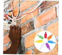 Parliky 40 Pièces Lot de Étiquettes Câble Multicolores Autocollantes Étiquettes Fil Inscriptibles pour Organisation Marquage Câble Réutilisable pour Bureaux et