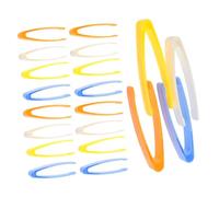 Parliky 40 Pièces Pinces Plastique pour Développement Motricité Fine Garçon Fille Activités Montessori Jeux Sensoriels Préscolaire