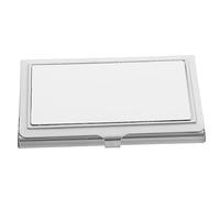 Parliky 4pièces Porte- Métallique pour Visites Étui De Sublimation Personnalisable Organisateur Pratique pour De Crédit Et Professionnelles pour Et Événements