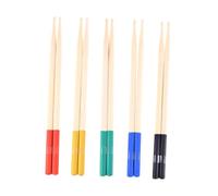Parliky 5 Paires de tambour en bois coloré tambouriner enfant en bas âge multi des bâtons tambour pour enfants érable pilon 5a