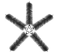 Parliky 5 pièces Brosse de Filtration Aquarium Flexible pour Tuyaux Nettoyeur de Tubes Longs Outil de Nettoyage pour Filtre de Bassin et Aquarium