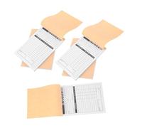 Parliky 5 pièces Carnet Facture Copies avec Planche Intégrée pour Petites Entreprises Carnet Commande Papier Clair pour Restaurants Boutiques et Artisans