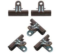 Parliky 5 Pièces Clips Bulldog Rétro Fer Pinces Photo Vintage pour Bureau et Maison Organisateur de Papier et Solide pour Documents et Loisirs