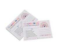 Parliky 50 Pièces Encouragement Enseignant Mail Pour Parents Communication Classe Comportement Positif Motivateur Maternelle École Élémentaire