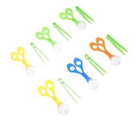 Parliky 6 Ensembles Kit Attrape-Insectes Garçon Fille avec Ciseaux Ergonomiques et Pinces Colorées Outil Extérieur Éducatif pour Découverte Nature et Apprentissage Scientifique Cadeau