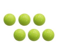 Parliky 6 Pièces Balles de Golf Fluorescentes Balles Légères Synthétique Pratiques pour Entraînement Nuit et Extérieur Visibilité Phosphorescente