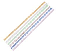 Parliky 6 rouleaux Ruban Strass Auto-adhésif Acrylique Couleurs Étanches pour Décoration DIY Scrapbooking et Projets Créatifs