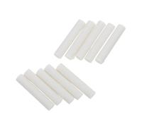 Parliky 60 Pièces Recharges de Gomme de Rechange Blanches en Caoutchouc pour Porte-mines, Gomme Cylindrique 5x25 Mm, Effacement Précis pour Dessin et Bureau