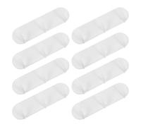 Parliky 8 Pièces Crochets Magnétiques Triples Porte-serviettes Amovibles sans Perçage Crochets de Rangement Aimantés pour Cuisine Bureau et Cabines Fixation Forte sur Surface Métallique