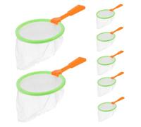 Parliky 8 pièces Filets de Colorés pour Garçon Fille Filet Attrape-Insectes et Petits Poissons Jeu Plein Air pour Garçon Fille et Facile à Utiliser Couleur Aléatoire Couleur Aléatoire