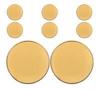 Parliky 8 Pièces Lot Monnaies Vierges Alliage Rondes pour Gravure Laser Jetons Commémoratifs Personnalisables pour Bijoux DIY et Créations Artisanales