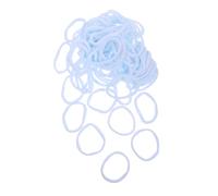 Parliky 96 Pièces Loom Loops Refill Elastic Stretchy Cords for Potholder Weaving DIY Crafts Supplies for Handmade Fabric Wallets and Coasters