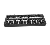 Parliky Abacus Éducatif Plastique Rangées Perles avec Réinitialisation Rapide Outil Arithmétique pour Garçon Fille Débutants Boulier Chinois pour Calcul Mental et Apprentissage Scolaire