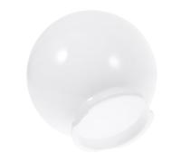 Parliky Abat-jour Globe 250mm En Acrylique Blanc Cache-lumière Étanche Pour Lampe Murale Et Lampadaire Accessoire De Décoration Extérieure Facile à Installer Pour Terrasse Et Jardin