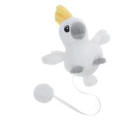 Parliky Accessoire Perroquet Pirate Épaule Peluche pour Garçon Fille Décoration Costume Halloween Oiseau Simulé Léger et Doux Ornement Pirate Garçon Fille