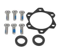 Parliky Adaptateur de Frein à Disque pour Vélo Kit de Conversion Moyeu Non Boost vers Boost 142X12 à 148X12 Entretoises d'Axe Traversant Légères et Solide Vis de Rotor à 6 Trous