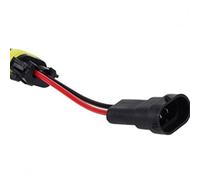 Parliky Adaptateur de Prise pour Lampe LED Voiture, Connecteur de Câblage en Plastique Facile à Installer, Lot de 2 Pièces pour Ampoules de Phare et Feux