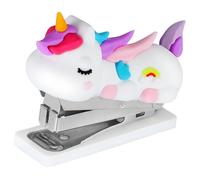 Parliky Agrafeuse de Bureau Mini Cute Stapler Portable avec Antidérapants et Pratique pour Étudiants et Bureau Agrafeuse Fantaisie Animal