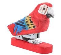 Parliky Agrafeuse En Bois À LED Pour Bureau Motif Animaux Amusante Pour Chambre D'Enfant Mignonne Décorative Pour Papier Pour Dossiers Pour Bureau Mini Agrafeuses