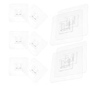 Parliky Ancrages pour meubles, fixations murales pour meubles sans perçage, kit anti-basculement pour meubles, 30pcs, avec sangles en acrylique, stabilité renforcée, pour bébé, salon