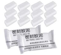 Parliky Argile pour Réparer un Trou un Mur Colle de Calfeutrage, Enduit D'étanchéité Mural Blanc, 20pcs, Facile à Stocker et Transporter, pour Fête