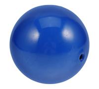 Parliky Balle Lestée de Yoga 1Lb en PVC Souple Bleue Balle de Sable pour Entraînement Fitness Multifonctionnelle Portable pour Pilates et Musculation