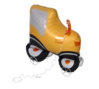 Parliky Ballon Gonflable de Tracteur pour Garçon Fille Décoration de Fête Anniversaire avec de Chantier Accessoire et Original pour Événements Festifs