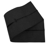 Parliky Bande Élastique de Fixation pour Moufles de Baseball 10x35 Cm, Sangle Adhésive Antidérapante Noire, Accessoire de Réparation Solide pour Softball et Entraînement Sportif