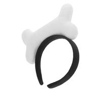 Parliky Bandeau Os Peluche Doux pour Cosplay et Fêtes Accessoire de Tête Créatif et Confortable pour Halloween et Déguisements
