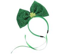 Parliky Bandeau pour Animaux de Compagnie Saint-Patrick en Tissu Doux Léger, Serrage-tête Taille pour Petits Chiens et Chats, Accessoire de Costume Coiffe Festive pour Fête Irlandaise