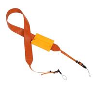 Parliky Bandoulière Réglable pour Appareil Photo en PVC PU Marron | Attache Rapide, Longueur Ajustable, pour Photographes et Créateurs, Sorties Urbaines, Carte Incluse