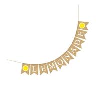 Parliky Bannière Swallowtail Lin pour Fête Hawaïenne Décoration Anniversaire Tropicale Guirlande Colorée pour Bord de Mer et Table Accessoire pour Ambiance Festive