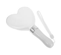 Parliky Bâton Lumineux Cœur Blanc en Abs, Forme Compacte et Portable, Lumière Clignotante Sûre, pour Concerts et Fêtes des Fans