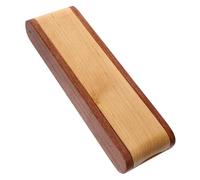 Parliky Boîte à Stylo Bois Résistant à Usure Étui Compact pour Stylo Plume et Crayons Organisateur Vide Élégant pour Usage Quotidien et Voyage