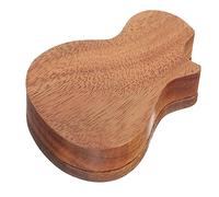Parliky Boîte Bois pour Médiators De Guitare Support Pratique pour Guitaristes Rangement Compact Et Élégant Accessoire pour Musiciens Et Original