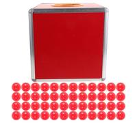 Parliky Boîte de Tirage Transparente Multifonction avec Capacité Importante pour Votes Tickets de Tombola Boules de Tirage et Stockage pour Fêtes et Événements