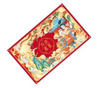 Parliky Boîte d'Emballage pour Gâteaux de Lune 6 Pièces Poignée Coffret Portable en Matériau Robuste pour Festival -Automne Porte-Pâtisseries Élégant pour Usage Domestique et Commercial