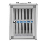 Parliky Boîte Verrouillage Smartphone Robuste avec Poignée Armoire de Rangement Sécurisée pour Téléphones Mobiles Entreprise École et Bureau