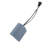 Parliky Boîtier de Batterie de Secours Portable Technologie de Charge Rapide Plastique et Métal Compatible avec Serrure de Coffre-Fort pour Bureau et Voyage