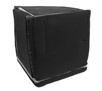 Parliky Boîtier Insonorisé en Mousse Noire 28x25 Cm pour Pompe à Eau Surpresseur, Caisson Antibruit Épais Résistant Humidité et Poussière, Couverture Acoustique Compacte pour Générateur