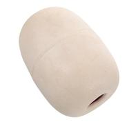 Parliky Bouée Flottante de Filet de Pêche Ovale 15 Cm X 20 Cm en Mousse Blanche, Flotteur Marin Étanche Haute Flottabilité, Bouée de Soutien pour Cages D’aquaculture et Pêche en Eau Douce