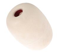 Parliky Bouée Flottante Pêche en Eau Douce et Salée, Flotteur Ovale en Mousse Blanche 15x20 Cm, Matériel de Pêche Flottant Solide, Bouée de Balisage pour Filets et Cages D’aquaculture,