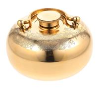 Parliky Bouillotte Rechargeable en Cuivre Épaisse 13 CM Motif Dragon et Phoenix Chauffe-Mains et Chauffe-Pieds D’Hiver Bouillotte Réutilisable pour Femmes Article Couleur Aléatoire