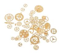 Parliky Breloques Métal Vintage Punk Forme de Rouages pour Bijoux DIY Perles Charms Artisanat pour Collier et Bracelet Style Rétro Mixte