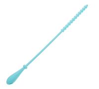 Parliky Brosse de Nettoyage en Silicone pour Pailles et Bouteilles Goupillon à Embout Souple Réutilisable et Solide Accessoire Essentiel pour Nettoyage de Gourdes et Biberons Bleu