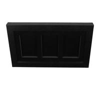 Parliky Cadre D’Exposition Mural pour Cartes à Collectionner 3 Compartiments Vitrine de Cartes de Sport Compacte Support de Rangement Solide Présentation pour Collectionneurs