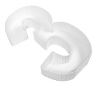 Parliky Cadre de Ballons Numériques 3D pour Fête d'Anniversaire Garçon et Filles Boîte à Ballons Numéro 3 Structure Légère et Facile à Monter Décoration Anniversaire Bébé Accessoire